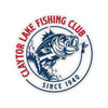 Claytor Lake Fishing Sticker