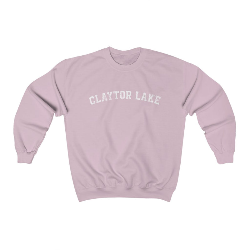 Claytor Lake Distressed Logo Crewneck Sweatshirt